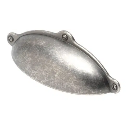 Finsbury Cup Pewter Door Handle 120