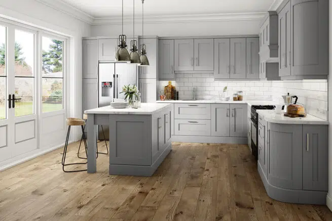 Hillwell Kitchen Serica Light Grey