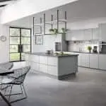 Kassel Kitchen Gloss Light Grey