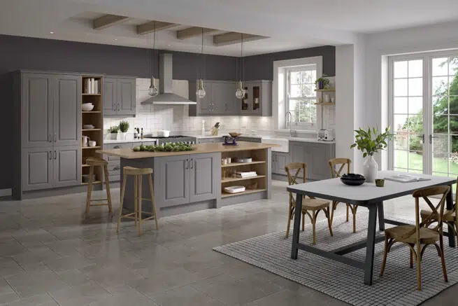 Lincoln Serica Dust Grey Kitchen