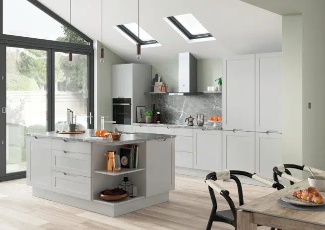 Shepford Kitchen Light Grey