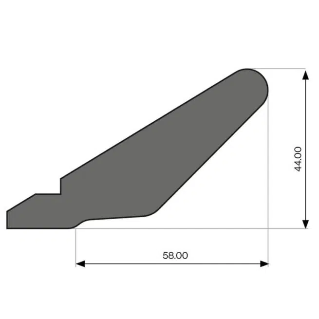 Tangent Cornice Diagram