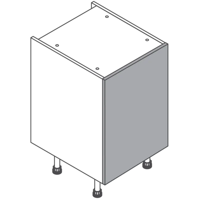 H720 W500 Clicbox Kitchen Cabinet Base Unit