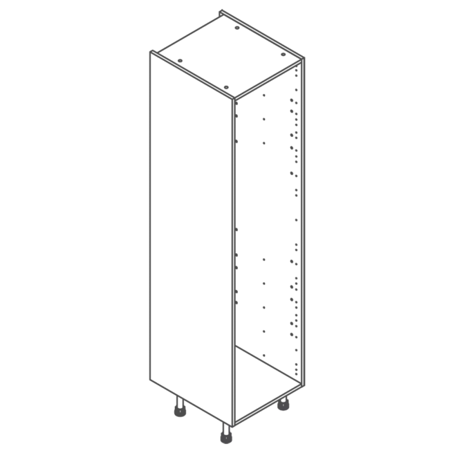 ClicBox Tall Kitchen Cabinet Unit 2120 x 500mm