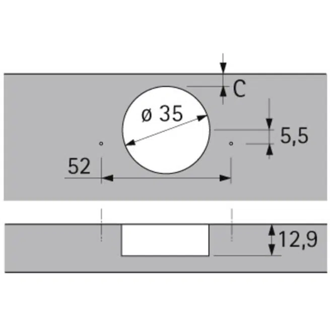 Hettish Sensys 9073607 Tech Diagram