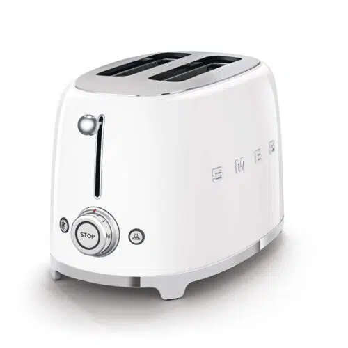 TSF01WHUK White Smeg 2 Slice Toaster