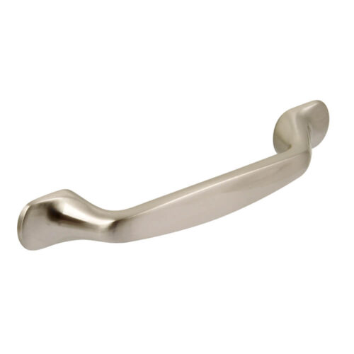 Hafele D Pull Handle, Polished Chrome